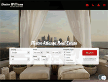 Tablet Screenshot of dexterwilliams.net